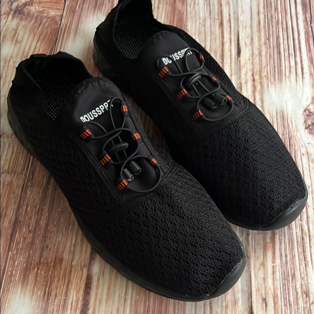 Doussprt Men’s Black Water Shoes 12.5